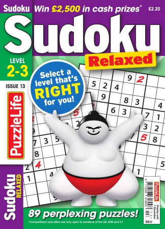 PuzzleLife Sudoku Relaxed