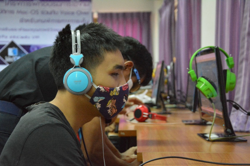 โครงการฝึกอบรมการใช้งานระบบปฏิบัติการ Mac-OS ร่วมกับ Voice Over สำหรับคนพิการทางการเห็น รุ่นที่ 2