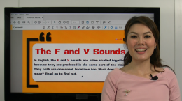 2.เนื้อหา Pronunciation 2 F vs V, W,R,H,T vs D